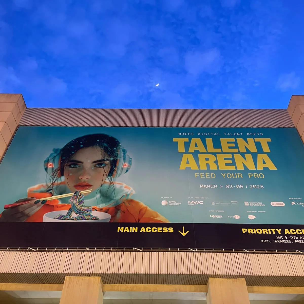 La entrada de Talent Arena 2025