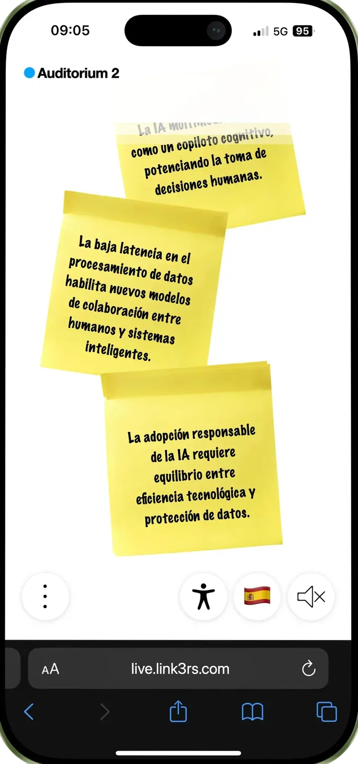 Idees clau com a notes adhesives
