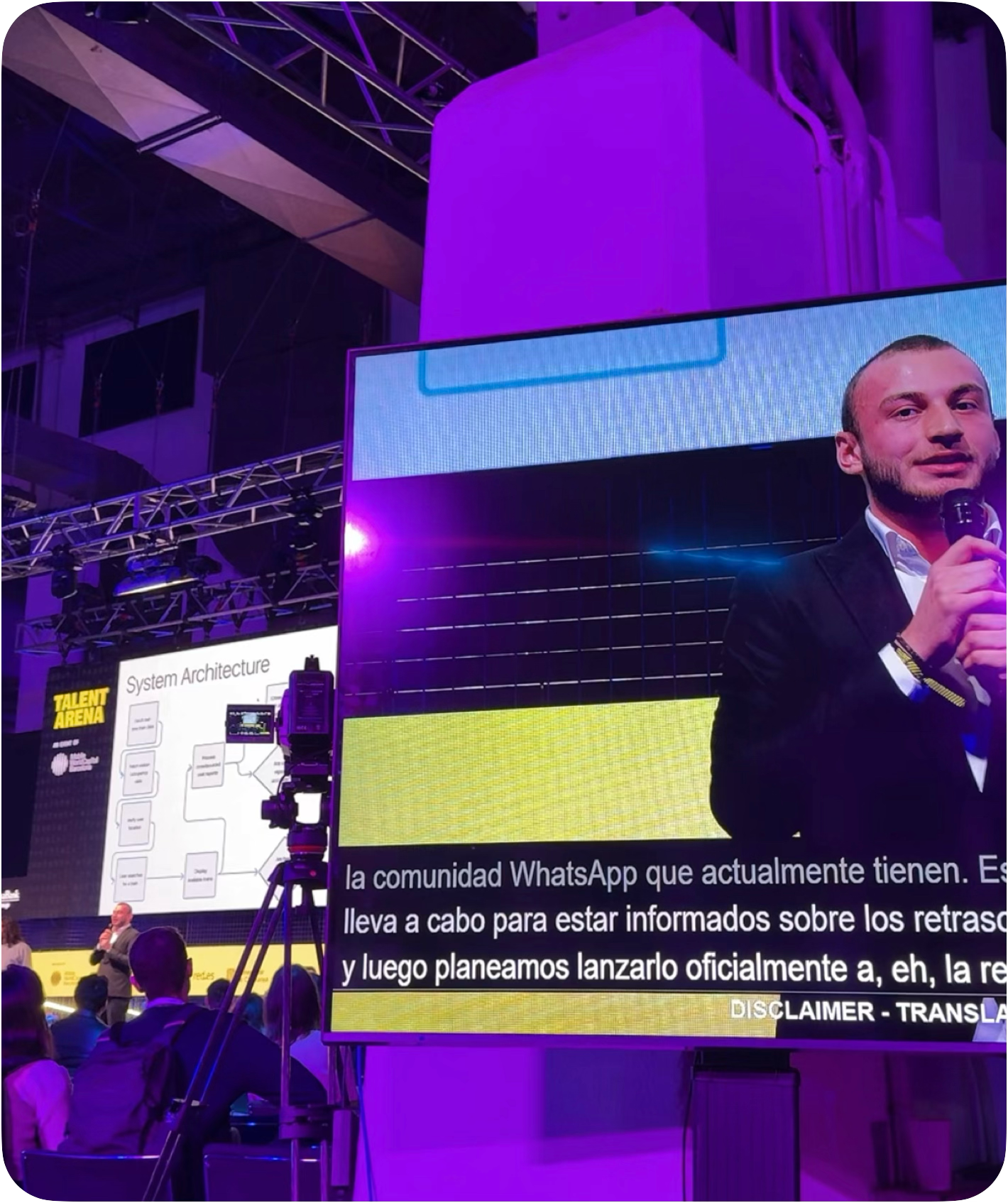 Talent Arena attendees